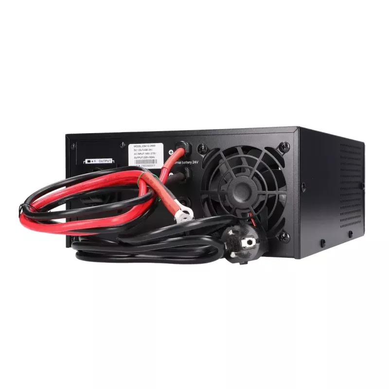 Výkonový invertor Extralink Piorun 3000VA 2100W čistý sínus 24VDC