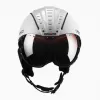 Lyžiarska prilba Casco SP-2 Carbonic Visor biela veľkosť S (52-54 cm)