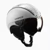 Lyžiarska prilba Casco SP-2 Carbonic Visor biela veľkosť S (52-54 cm)