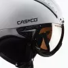 Lyžiarska prilba Casco SP-2 Carbonic Visor biela veľkosť S (52-54 cm)