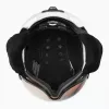 Lyžiarska prilba Casco SP-2 Carbonic Visor biela veľkosť S (52-54 cm)