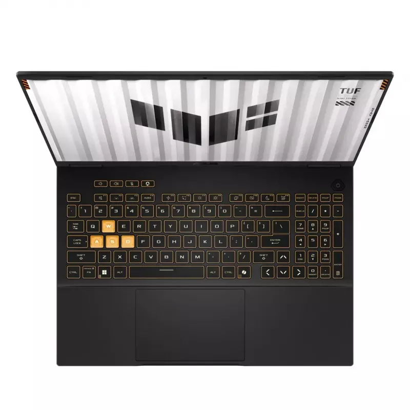 Herný notebook ASUS TUF Gaming F16 FX608JPR-I7161, 16 palcov FHD+ 165 Hz, Intel Core i7-14650HX, 16 GB DDR5, 1 TB SSD, NVIDIA GeForce RTX 5070, bez operačného systému