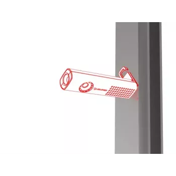 Ručná pracovná lampa Ledlenser 502735 12W LED čierna