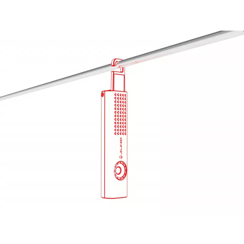 Ručná pracovná lampa Ledlenser 502735 12W LED čierna