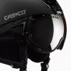 Lyžiarska prilba Casco SP-2 Carbonic Visor, veľkosť M (55–57 cm), čierna