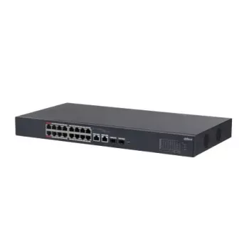 Dahua Technology DH-CS4218-16ET-190 sieťový switch Managed L2 Gigabit Ethernet (10/100/1000) Power over Ethernet (PoE) čierny