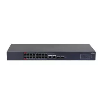 Dahua Technology DH-CS4218-16ET-190 sieťový switch Managed L2 Gigabit Ethernet (10/100/1000) Power over Ethernet (PoE) čierny