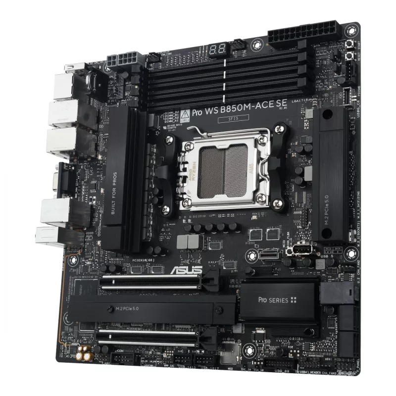 ASUS PRO WS B850M-ACE SE AMD B850 Socket AM5 micro ATX
