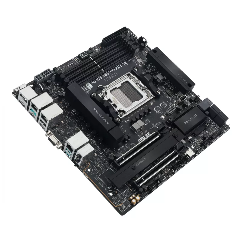 ASUS PRO WS B850M-ACE SE AMD B850 Socket AM5 micro ATX