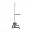 Neomounts FPMA-MOBILE1700 mobilné pracovisko, 10-32 palcov (25,4-81,3 cm), max. 8 kg, VESA 75x75-100x100, výška 94-175 cm, oceľ, čierne