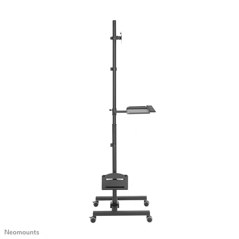 Neomounts FPMA-MOBILE1700 mobilné pracovisko, 10-32 palcov (25,4-81,3 cm), max. 8 kg, VESA 75x75-100x100, výška 94-175 cm, oceľ, čierne