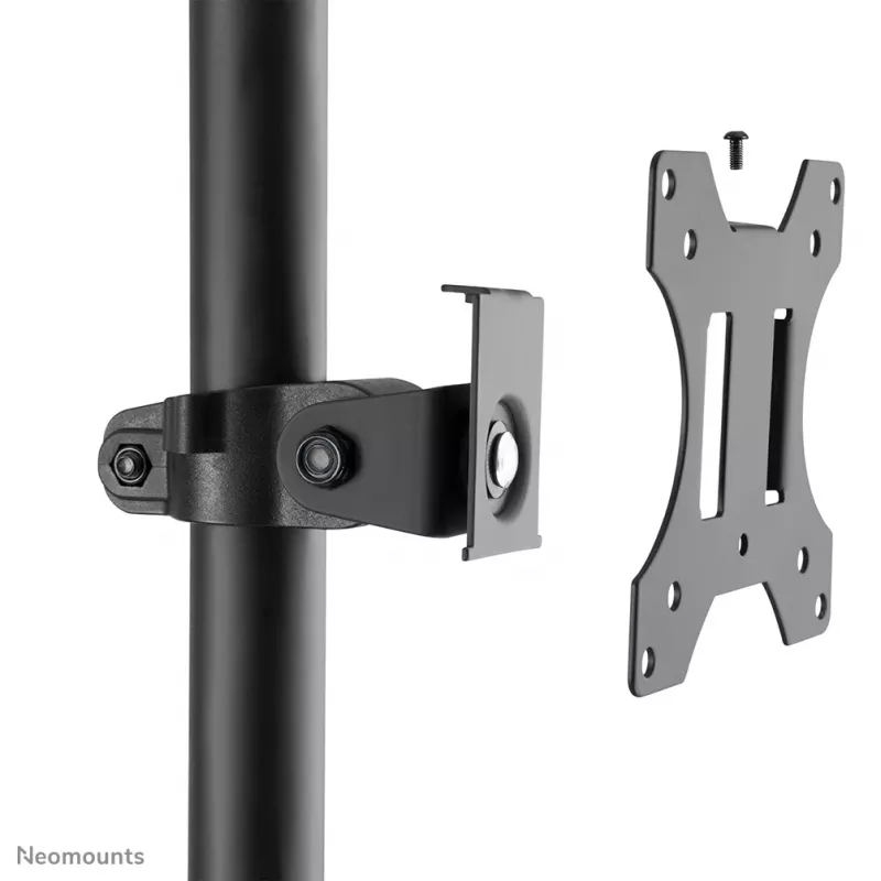 Neomounts FPMA-MOBILE1700 mobilné pracovisko, 10-32 palcov (25,4-81,3 cm), max. 8 kg, VESA 75x75-100x100, výška 94-175 cm, oceľ, čierne