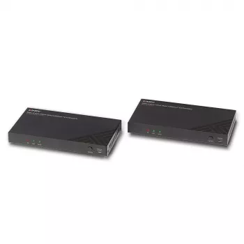 HDMI extender sada vysielač a prijímač Lindy 100 m Cat.6 4K60 Audio IR RS-232