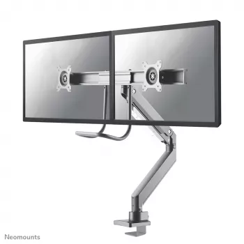 Neomounts NM-D775DXSILVER rameno monitora 10-32 palcov - plynová pružina - Topfix - 180°-doraz