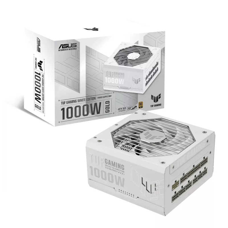 ASUS TUF Gaming 1000W Gold White Edition napájací zdroj 20+4 pin ATX ATX