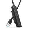 Externé puzdro 2,5 inch SATA III USB 3.0 UGREEN 70609 pre 2,5 inch SATA SSD/HDD, USB-A na SATA, 5 Gbit/s, čierne