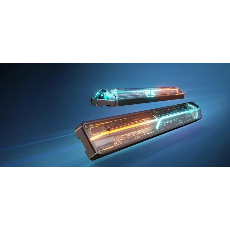 Inteligentné nástenné svetlo Govee Gaming Wall Lights (4+1) – WLAN/Bluetooth, viacfarebné, 4 kusy, 370×45×30 mm