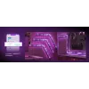 Inteligentné nástenné svetlo Govee Gaming Wall Lights (4+1) – WLAN/Bluetooth, viacfarebné, 4 kusy, 370×45×30 mm