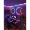 Inteligentné nástenné svetlo Govee Gaming Wall Lights (4+1) – WLAN/Bluetooth, viacfarebné, 4 kusy, 370×45×30 mm