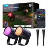 Vonkajší reflektor Govee H7093 RGBICWW 750 lm Wi-Fi 2,4 GHz, RGB + teplá biela