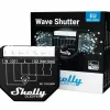 Smart relé Shelly Wave Shutter čierne 10 A 110–230 V, max. dosah 40 m, 25 dBmW