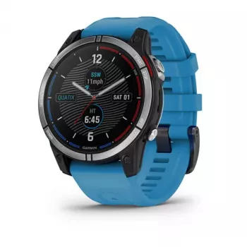 Smart hodinky GARMIN quatix 7 modré – 47 mm puzdro CFRP, 1,3 palca MIP dotykový displej, 10 ATM, Bluetooth/Wi‑Fi/NFC