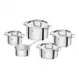 Zwilling Passion 66060-000-0 súprava hrncov, 5-dielna, strieborná