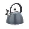 Maestro MR-1302-GREY kanvica s píšťalkou na sporák, 2,5 l, nerezová oceľ, sivá