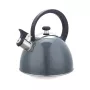 Maestro MR-1302-GREY kanvica s píšťalkou na sporák, 2,5 l, nerezová oceľ, sivá