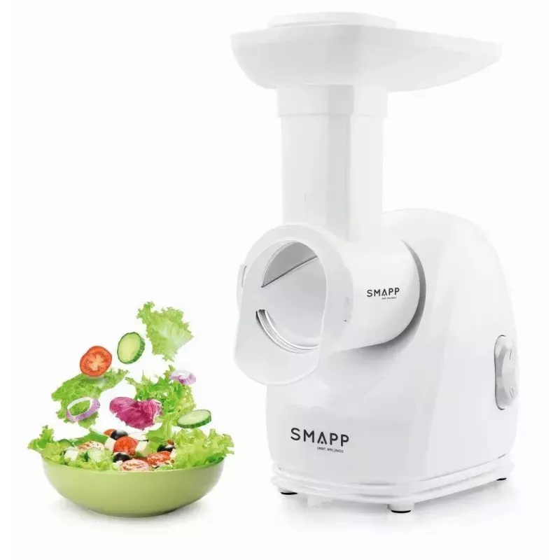 Elektrický mlynček na mäso SMAPP 489.81, 2000 W, 3 mlynčekové kotúče (2,7–8 mm), biela