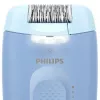 Epilátor Philips BRE247/00 Series 4000 — 2 výkonové stupne, holiaci strojček, masáž, modrý