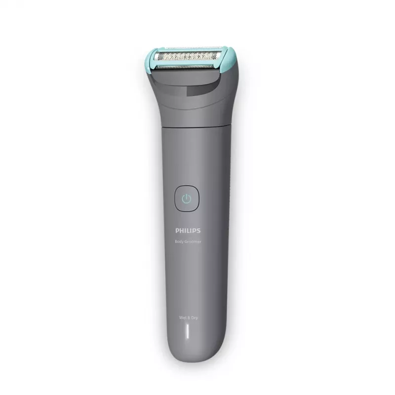 Body groomer Philips BG3485/15, Triple Protect System, bezdrôtový mokrý & suchý, 80 min. výdrž, 2–5 mm, sivý