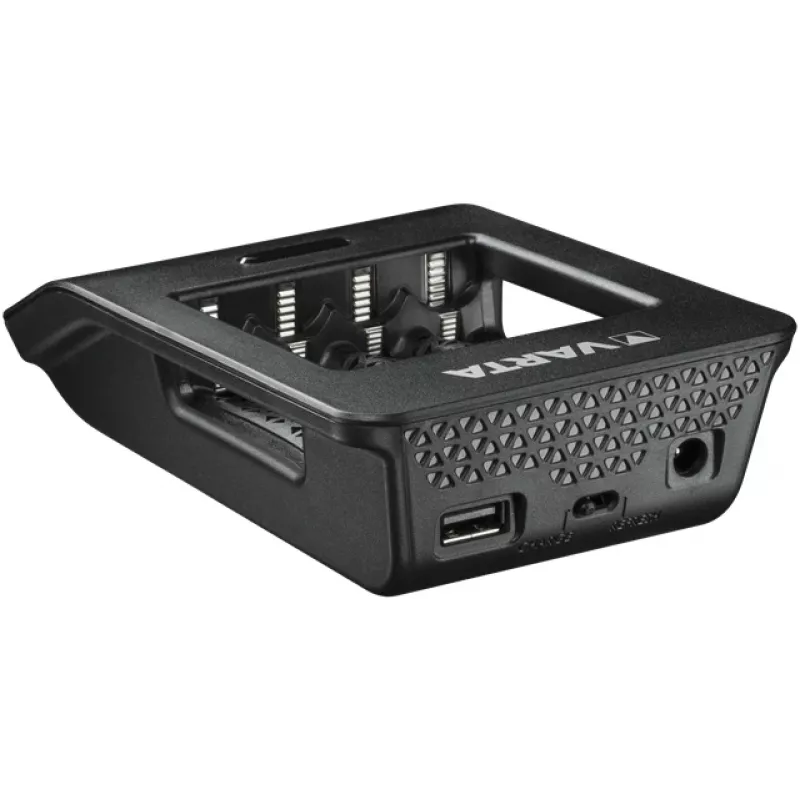 VARTA LCD Smart Charger+ s 4 AA batériami 2100 mAh