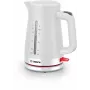 Elektrická kanvica Bosch TWK3M121 — 1,7 l, 2400 W, biela, plastové telo