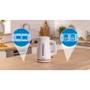 Elektrická kanvica Bosch TWK3M121 — 1,7 l, 2400 W, biela, plastové telo