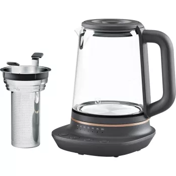 Electrolux E7GK1-8BP kanvica 1,7 l 2000 W čierna, medená