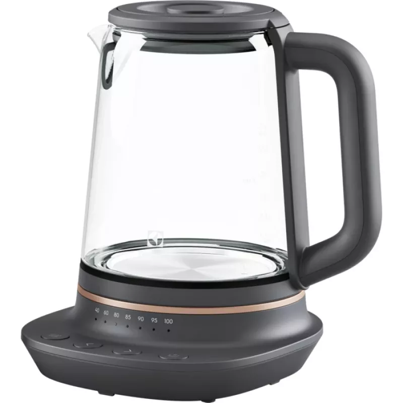 Electrolux E7GK1-8BP kanvica 1,7 l 2000 W čierna, medená
