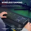 Trust GXT 868 Torix klávesnica herná USB + RF Wireless + Bluetooth QWERTY US English čierna