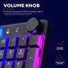 Trust GXT 868 Torix klávesnica herná USB + RF Wireless + Bluetooth QWERTY US English čierna