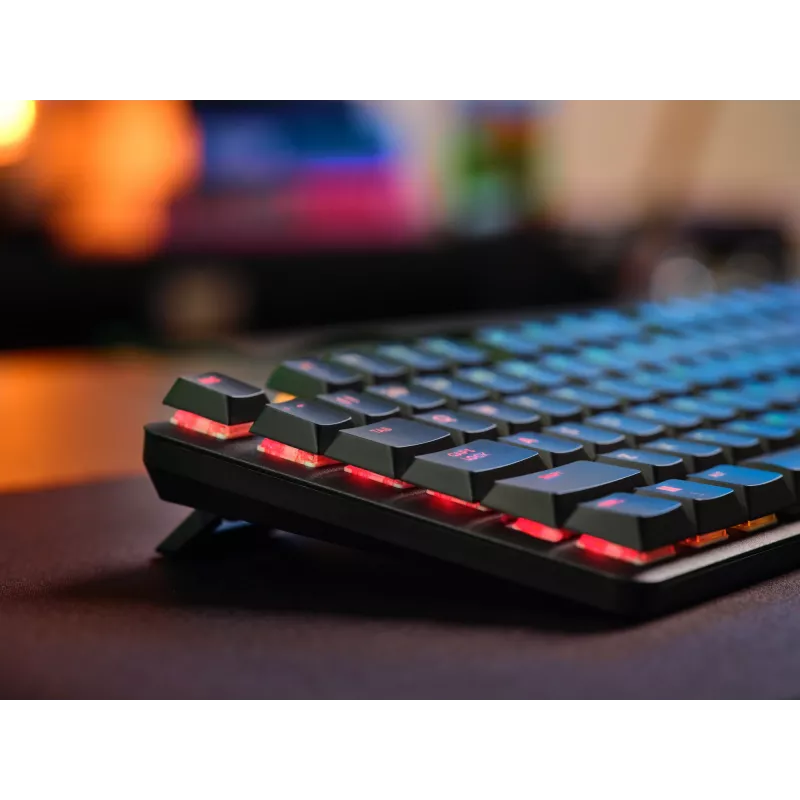 Trust GXT 868 Torix klávesnica herná USB + RF Wireless + Bluetooth QWERTY US English čierna
