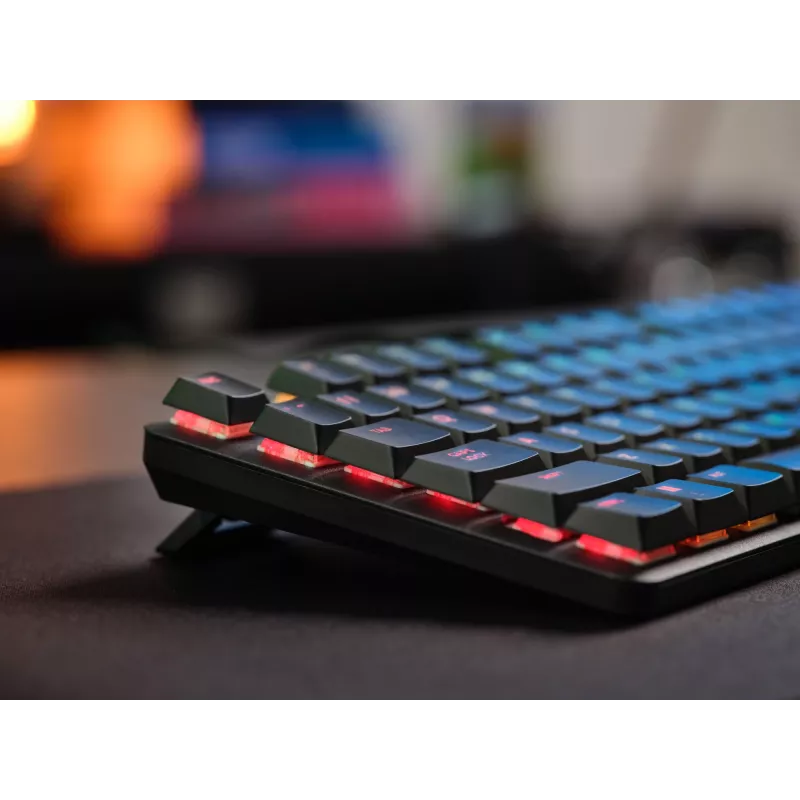Trust GXT 868 Torix klávesnica herná USB + RF Wireless + Bluetooth QWERTY US English čierna