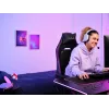 Trust GXT 491P FAYZO headset káblový & bezdrôtový hlavový most herný USB Type-A Bluetooth čierny, fialový