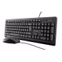 Trust Primo klávesnica, myš súčasťou, univerzálna, USB, QWERTY, US-angličtina, čierna