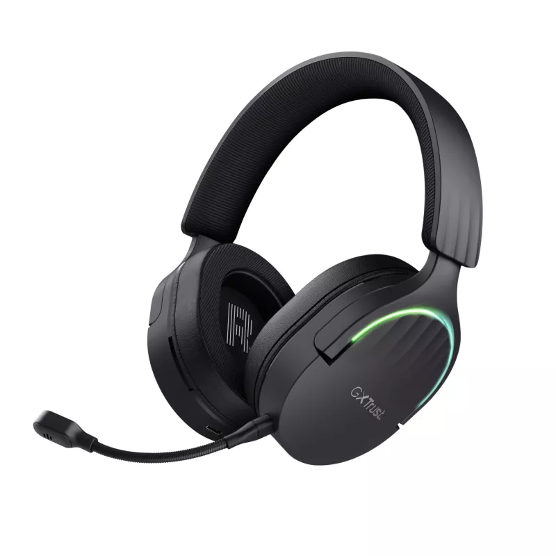 Trust GXT 491 Fayzo headset káblový & bezdrôtový head-band herný USB Type-C Bluetooth čierny
