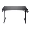 Obdĺžnikový stôl TRUST GXT 709 LUMINUS čierny 1200x600x740 mm