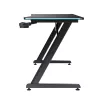 Obdĺžnikový stôl TRUST GXT 709 LUMINUS čierny 1200x600x740 mm