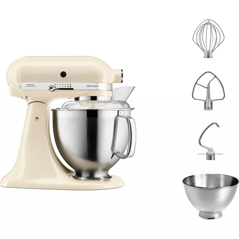 KitchenAid Artisan 5KSM185PS kuchynský robot 300 W 4,8 l Cream