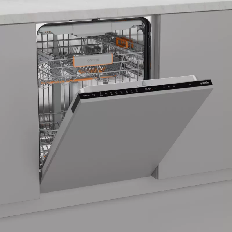 Podpultová umývačka riadu Gorenje GV663B65XXL — nerez, 60 cm, 14 súprav, 6 programov, 38 dB