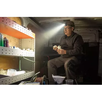 Čelovka Ledlenser HF6R Work čierna LED IP68 20 lm