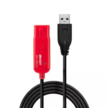 USB predlžovací kábel Lindy 12m Active Extension Pro